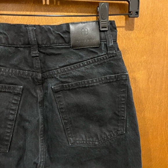 EUC Anine Bing Sonya Jeans Black - Picture 5 of 9